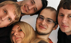 Das HAWK-Team \\"Drehmoment\\" arbeitet in der Schmiede der Fakult&auml;t Gestaltung