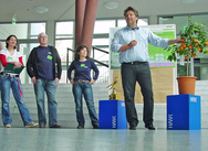 Kanzler Dr. Marc Hudy er&ouml;ffnete den Aktivtag