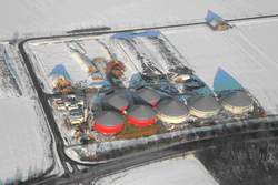 Bioerdgasanlage Hardegsen - Luftbild