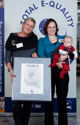 In Erfurt mit dem Total-E-Quality Pr&auml;dikat ausgezeichnet: Ingrid Haasper, HAWK-Gleichstellungsb