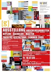 Plakat Austellung Fakult&auml;t Gestaltung
