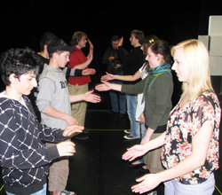 Foto der Theaterproben