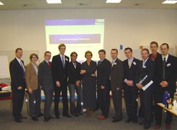 Abschlusspr&auml;sentation im Realfallseminar der HAWK-Stiftungsprofessur Arwed L&ouml;seke bei der 